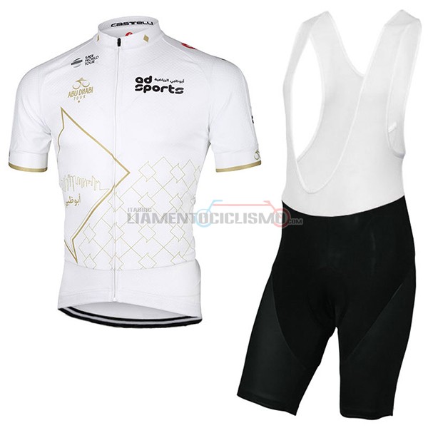 Abbigliamento Ciclismo Abu Dhabi Tour 2017 bianco